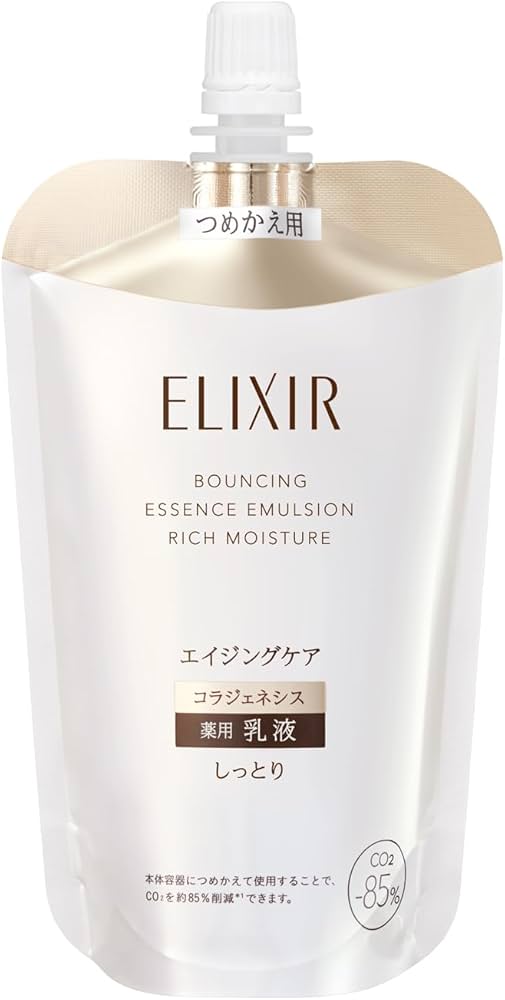 ルル　詰替ELIXIR 他ELIXIRも出品可能 Amazon.co.jp: ELIXIR Elixir Lift Moist Emulsion, Moisture Type, Ba